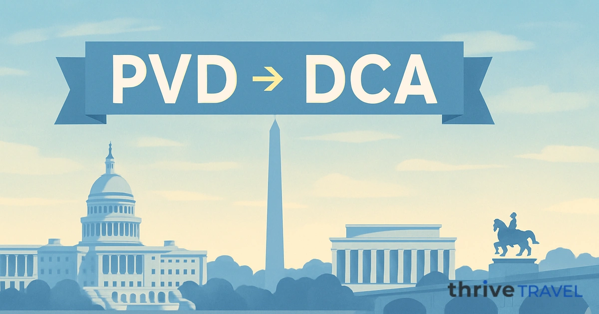 Providence to Washington