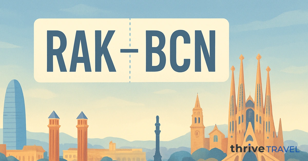Marrakech to Barcelona