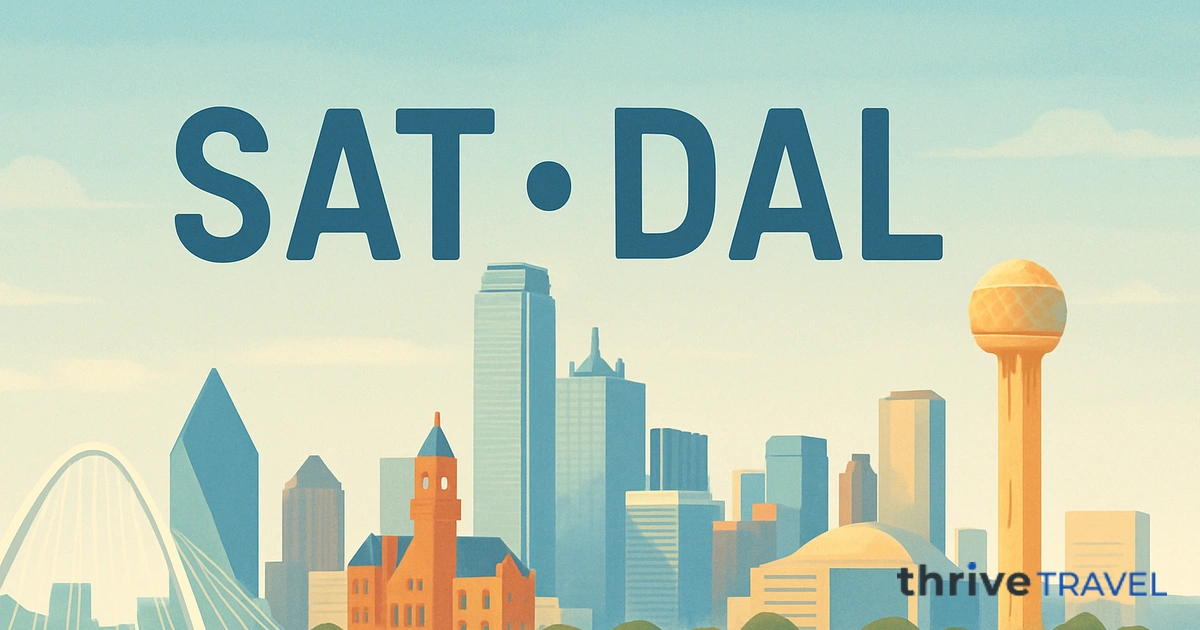 San Antonio to Dallas