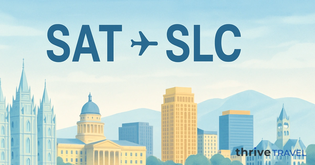 San Antonio to Salt Lake City