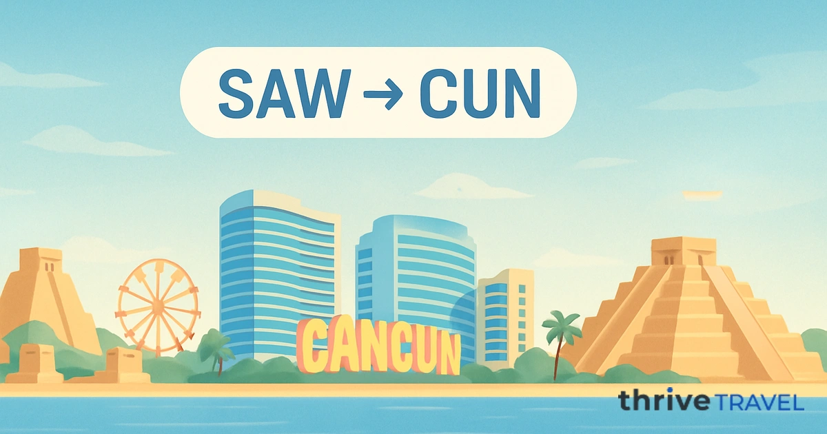 Istanbul to Cancun