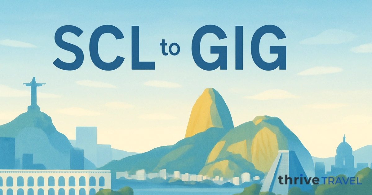 Santiago to Rio de Janeiro