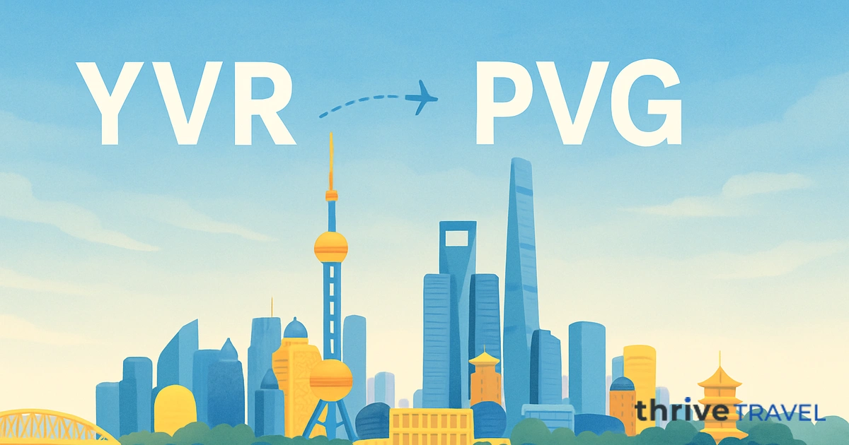 Vancouver to Shanghai
