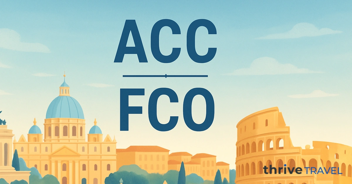 Accra to Rome