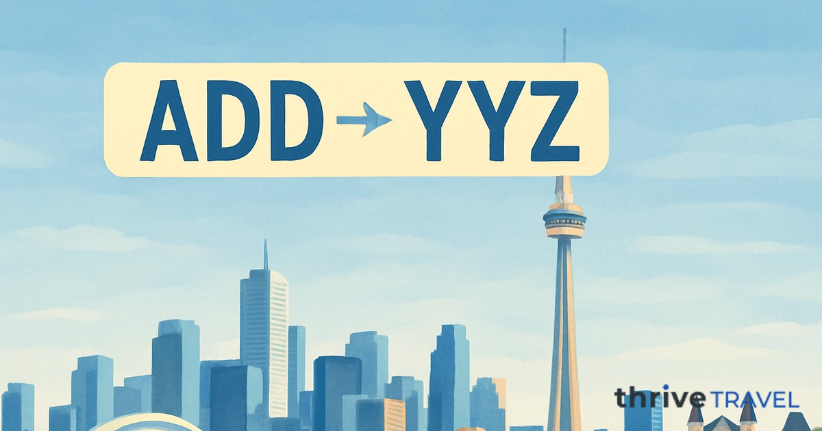 Addis Ababa to Toronto
