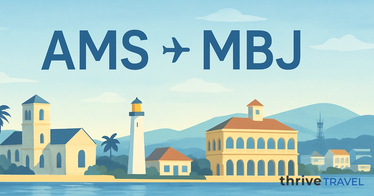 Amsterdam to Montego Bay