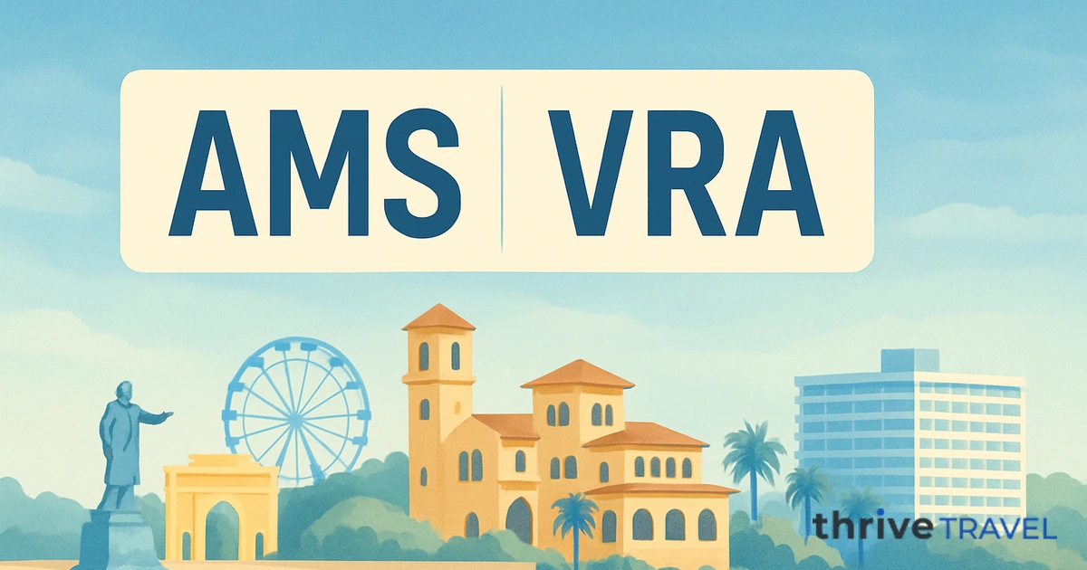 Amsterdam to Varadero