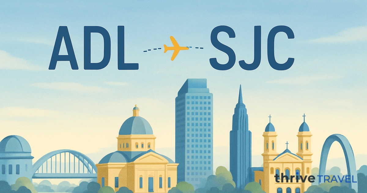 Adelaide to San Jose