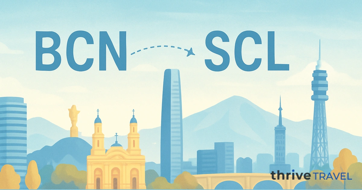 Barcelona to Santiago