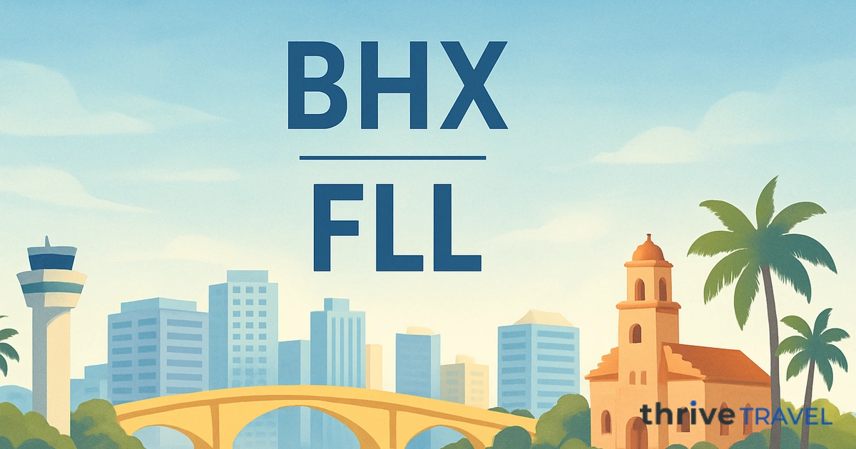 Birmingham to Fort Lauderdale