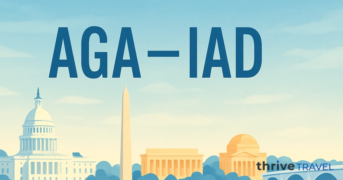 Agadir to Washington