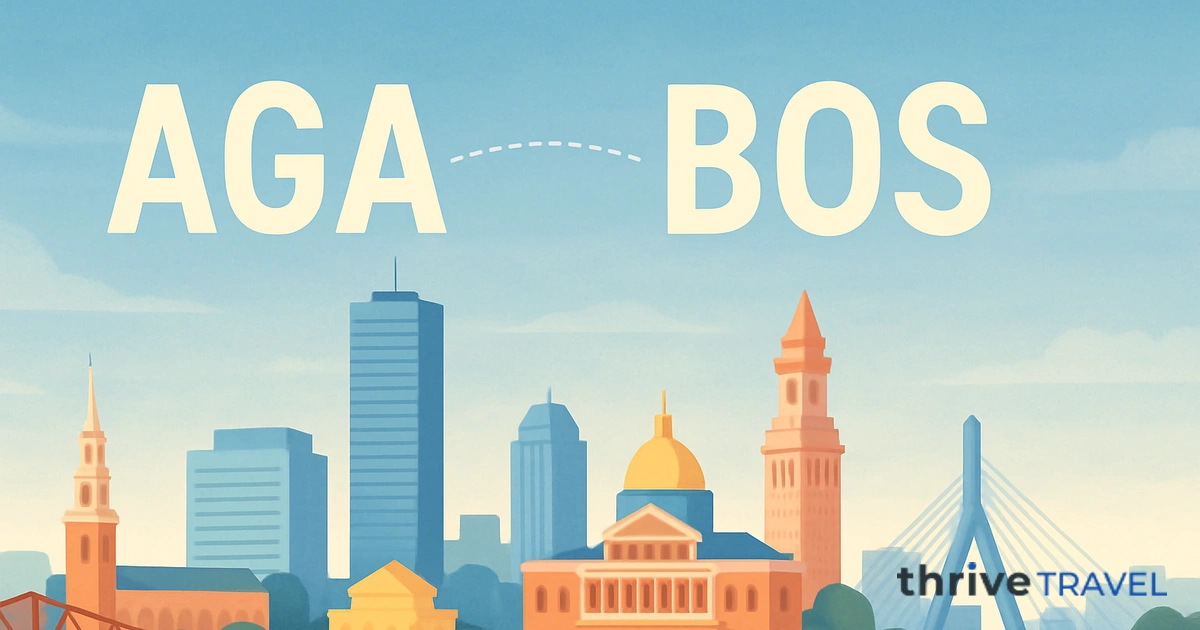 Agadir to Boston