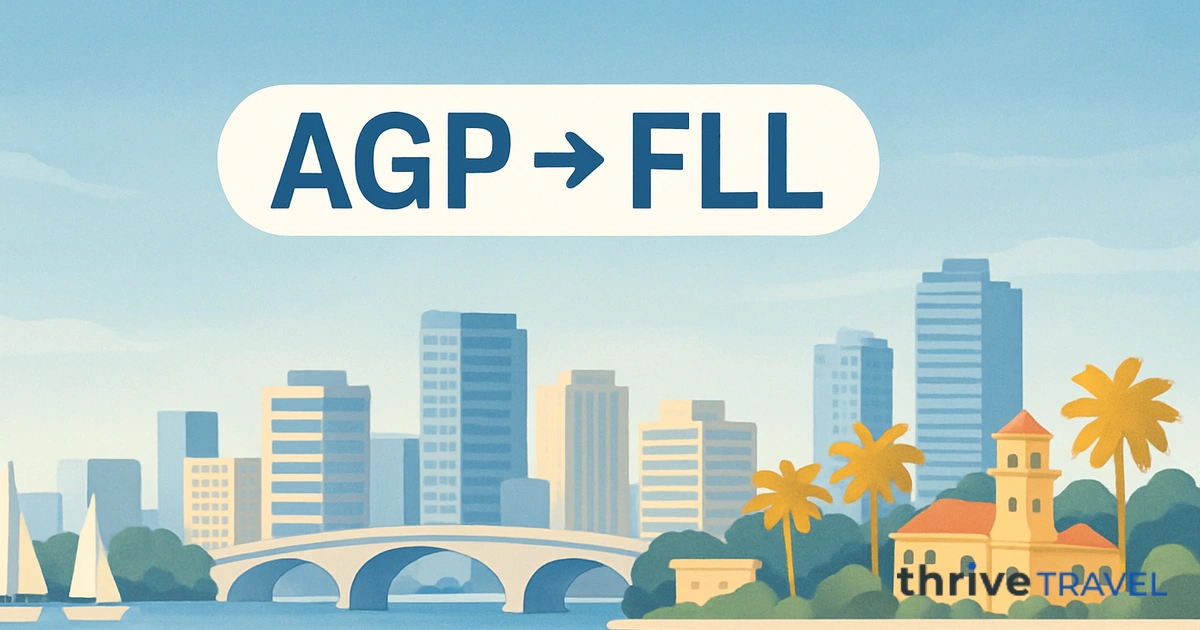 Malaga to Fort Lauderdale