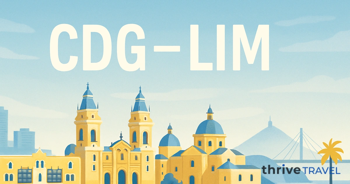 Paris to Lima