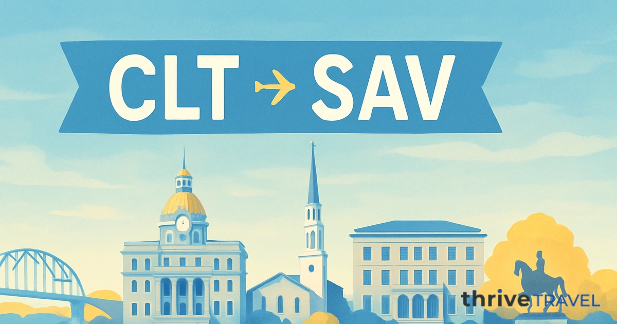Charlotte to Savannah