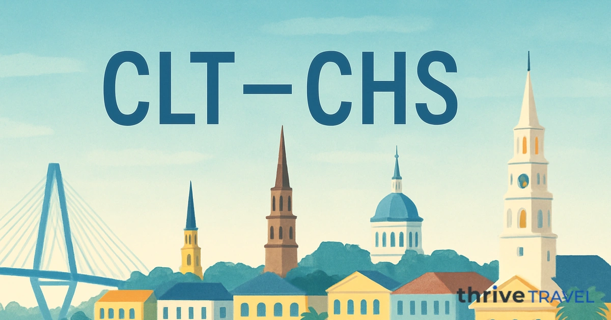 Charlotte to Charleston