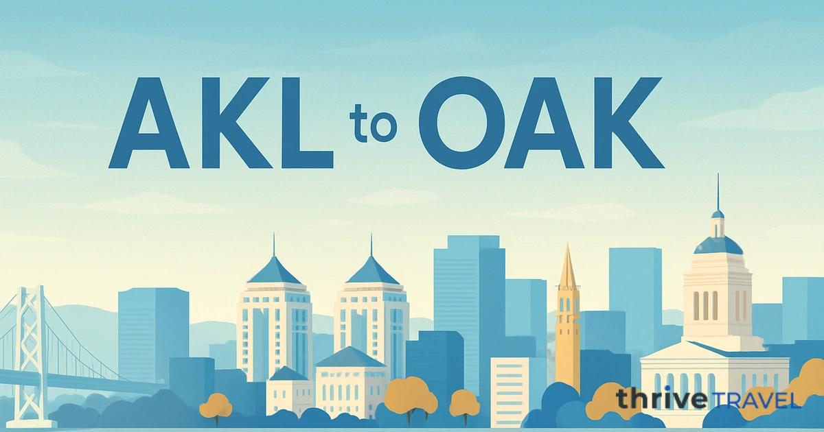 Auckland to Oakland