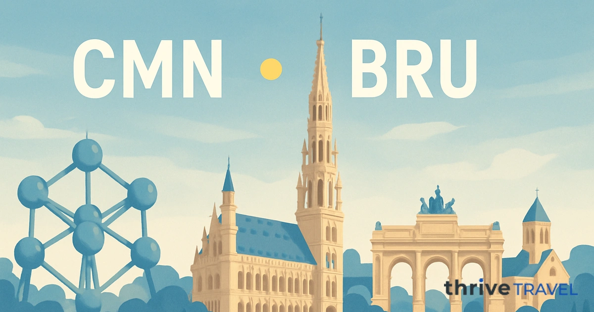Casablanca to Brussels