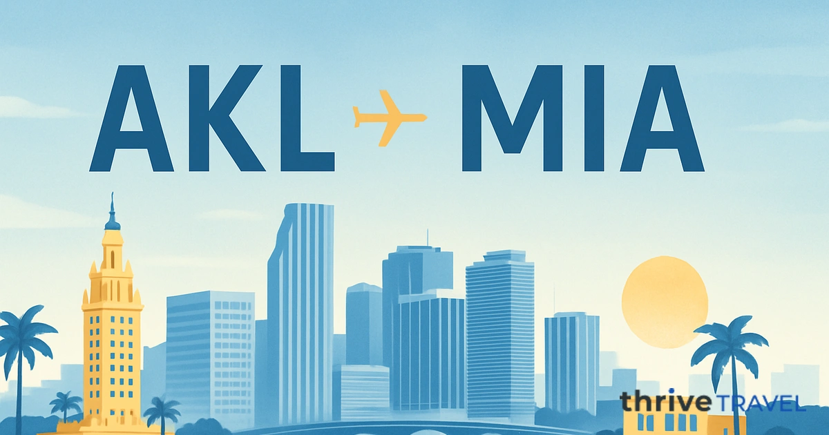 Auckland to Miami