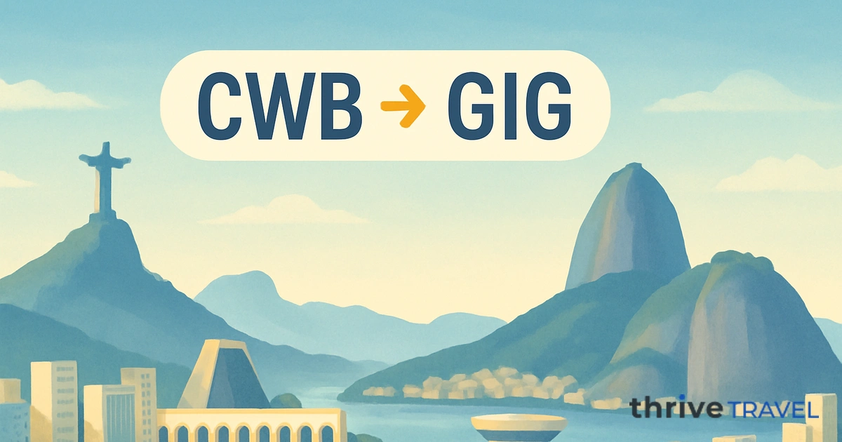 Curitiba to Rio de Janeiro