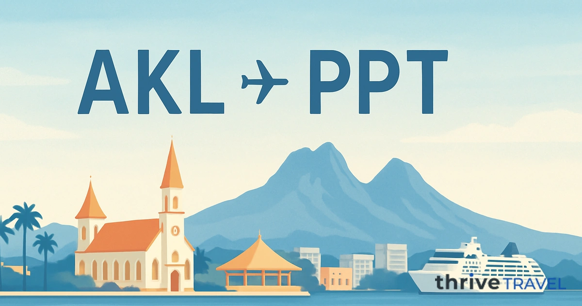 Auckland to Papeete