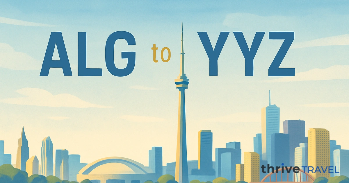 Algiers to Toronto