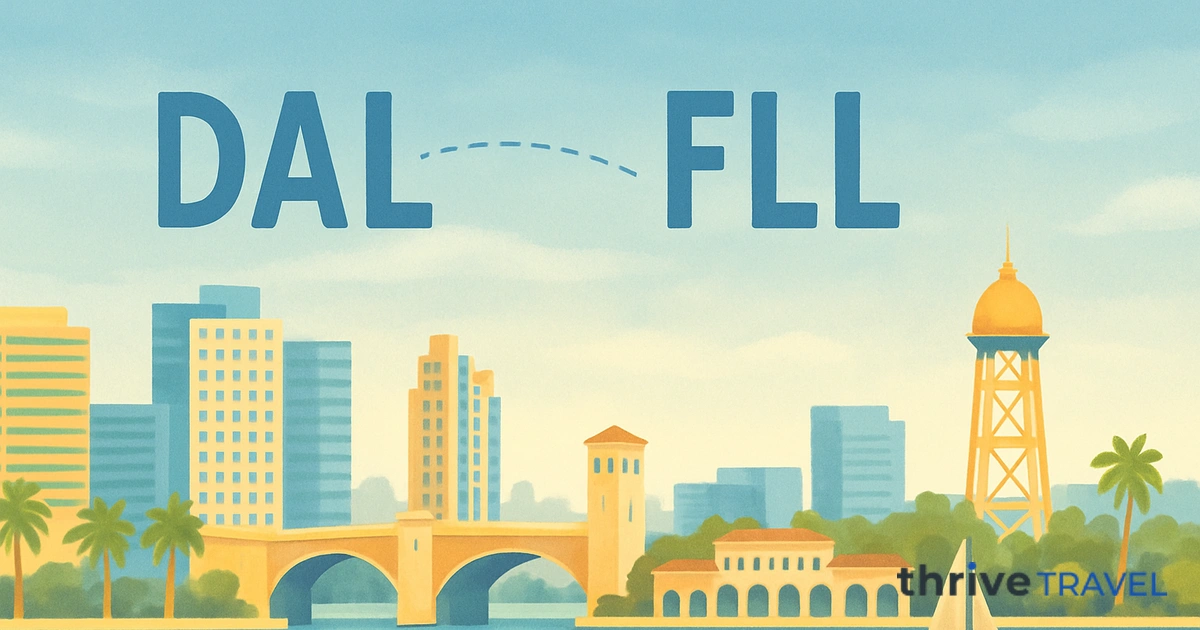 Dallas to Fort Lauderdale