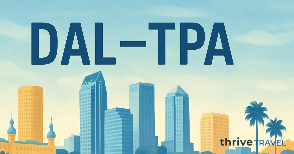 Dallas to Tampa