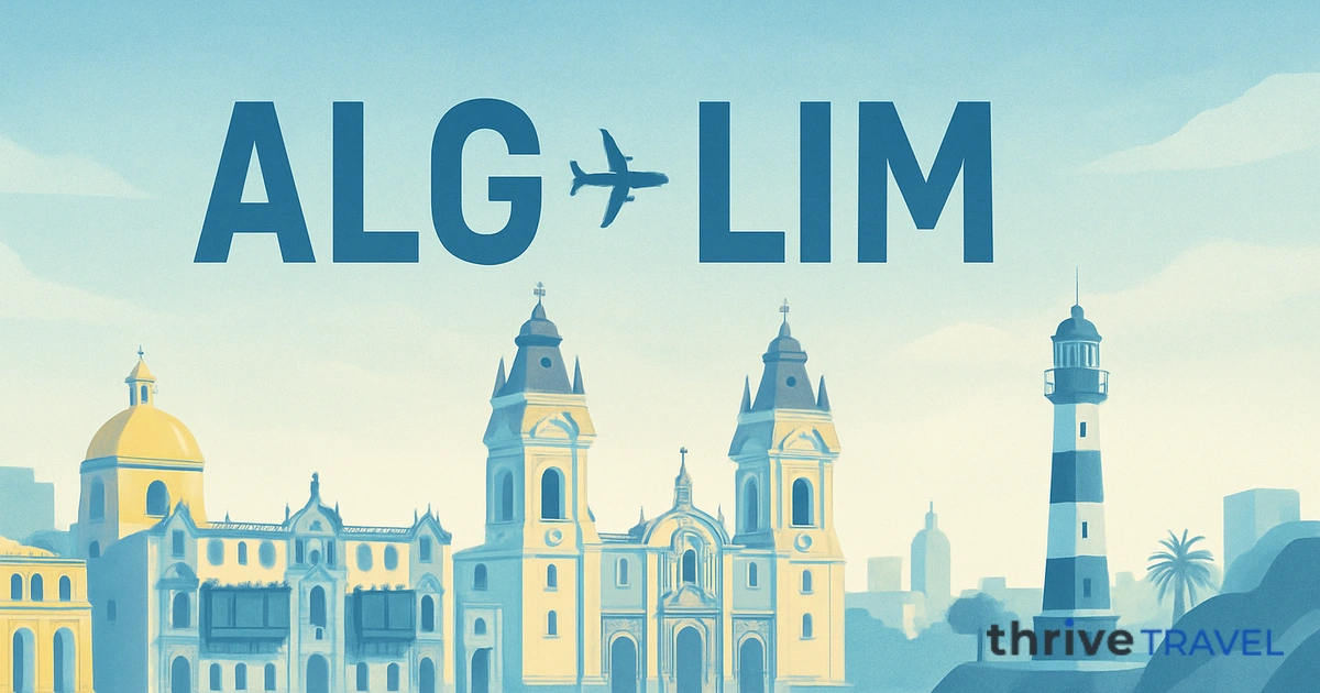 Algiers to Lima