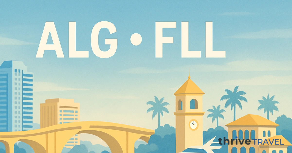 Algiers to Fort Lauderdale