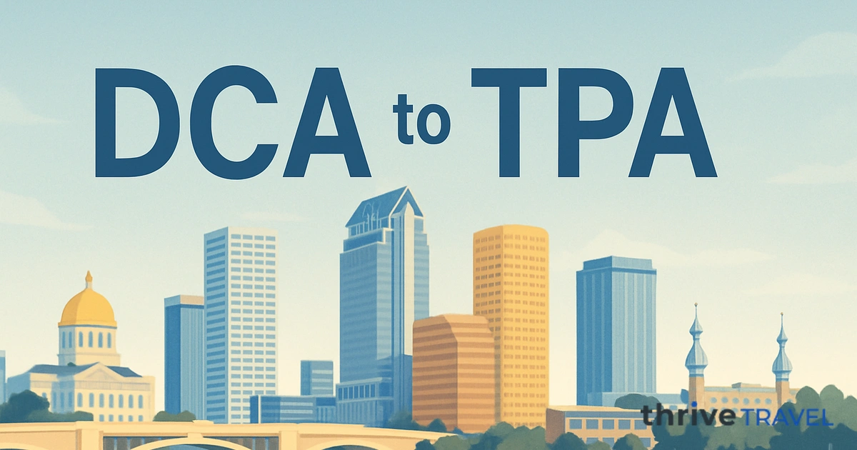 Washington to Tampa