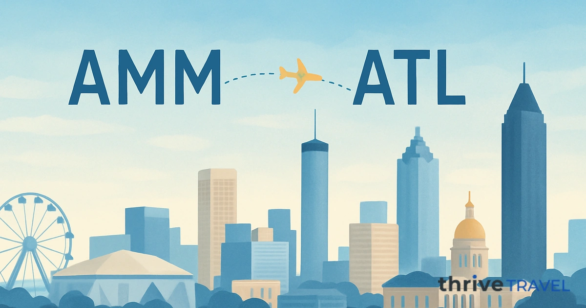 Amman to Atlanta