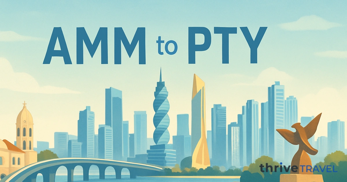 Amman to Panama City