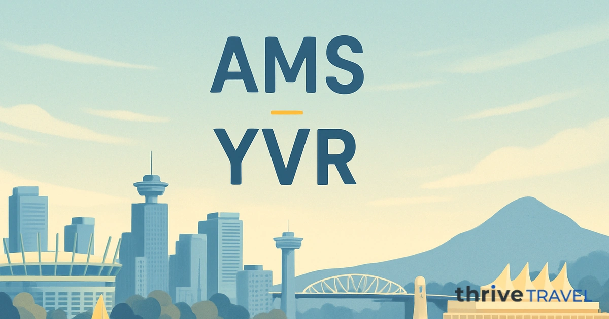 Amsterdam to Vancouver