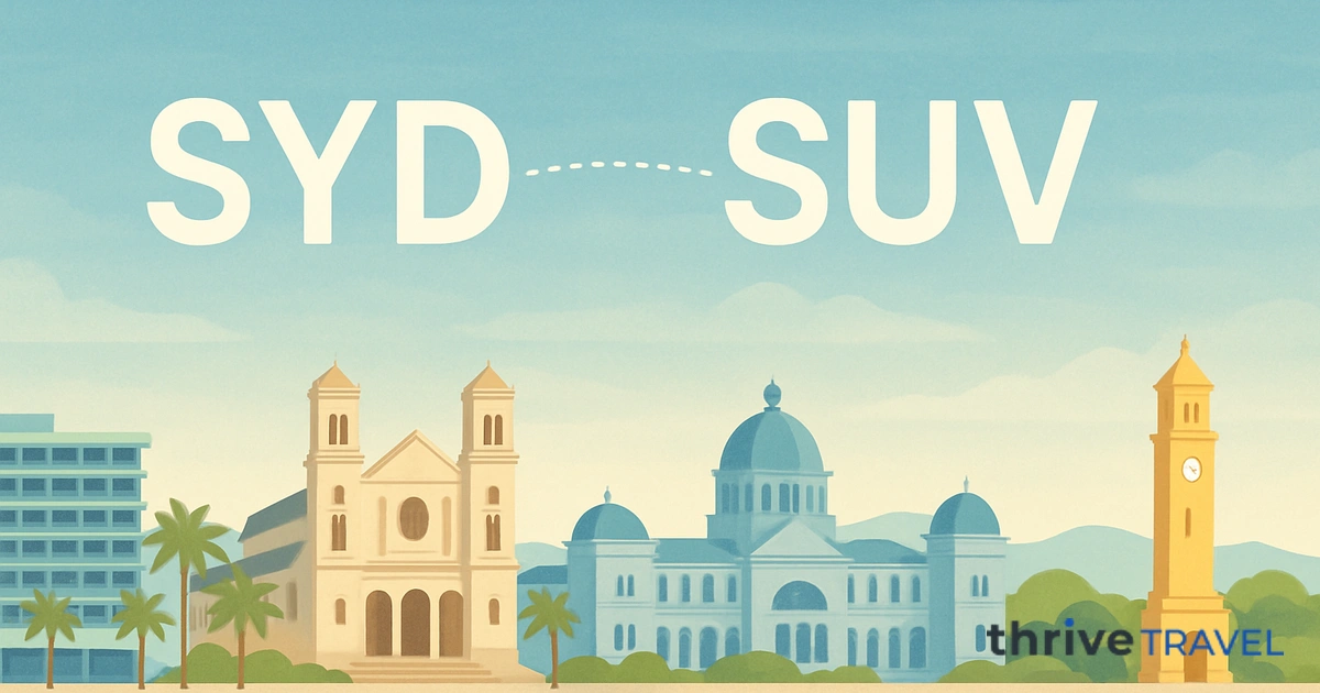 Sydney to Suva
