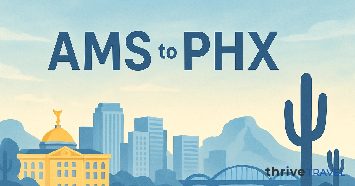 Amsterdam to Phoenix