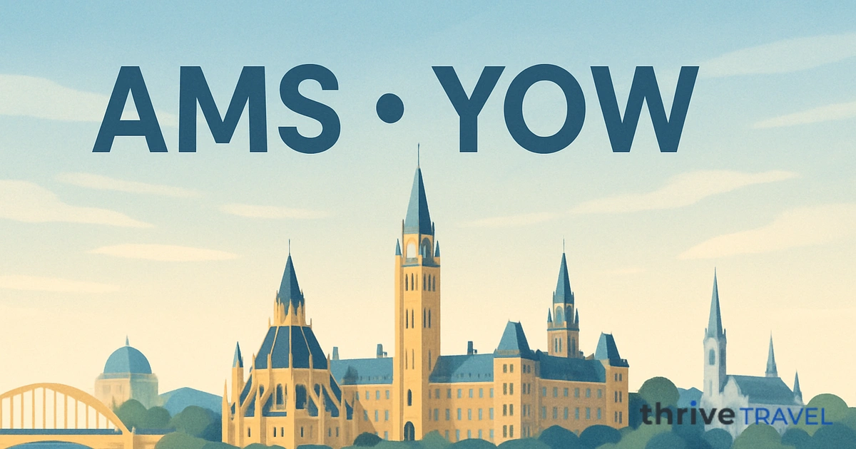 Amsterdam to Ottawa