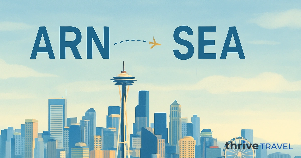 Stockholm to Seattle