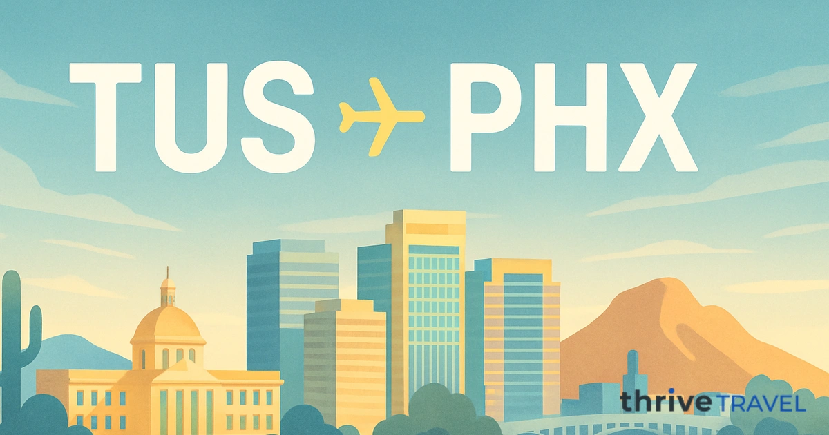 Tucson to Phoenix