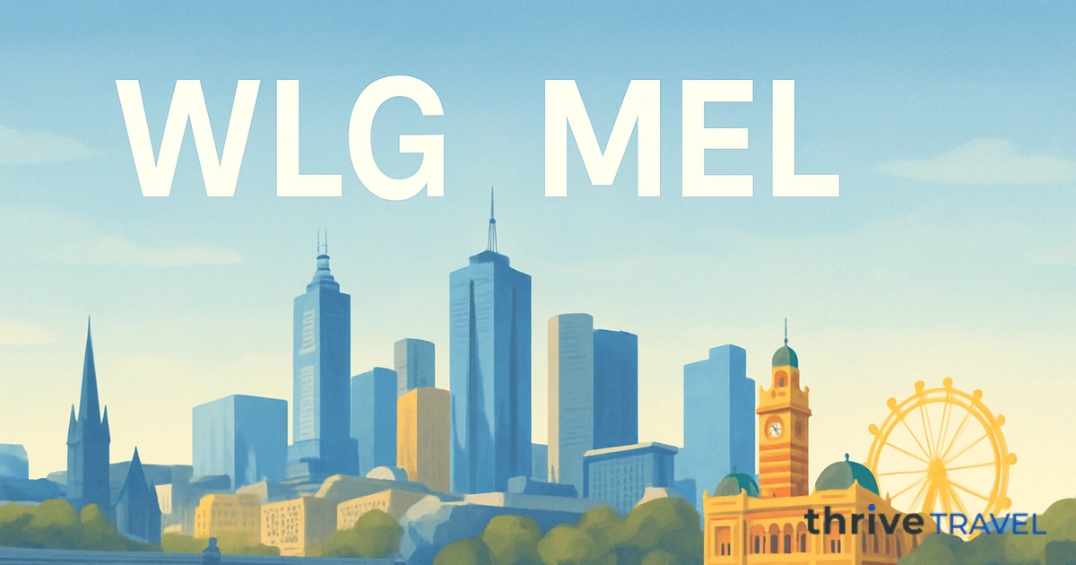 Wellington to Melbourne
