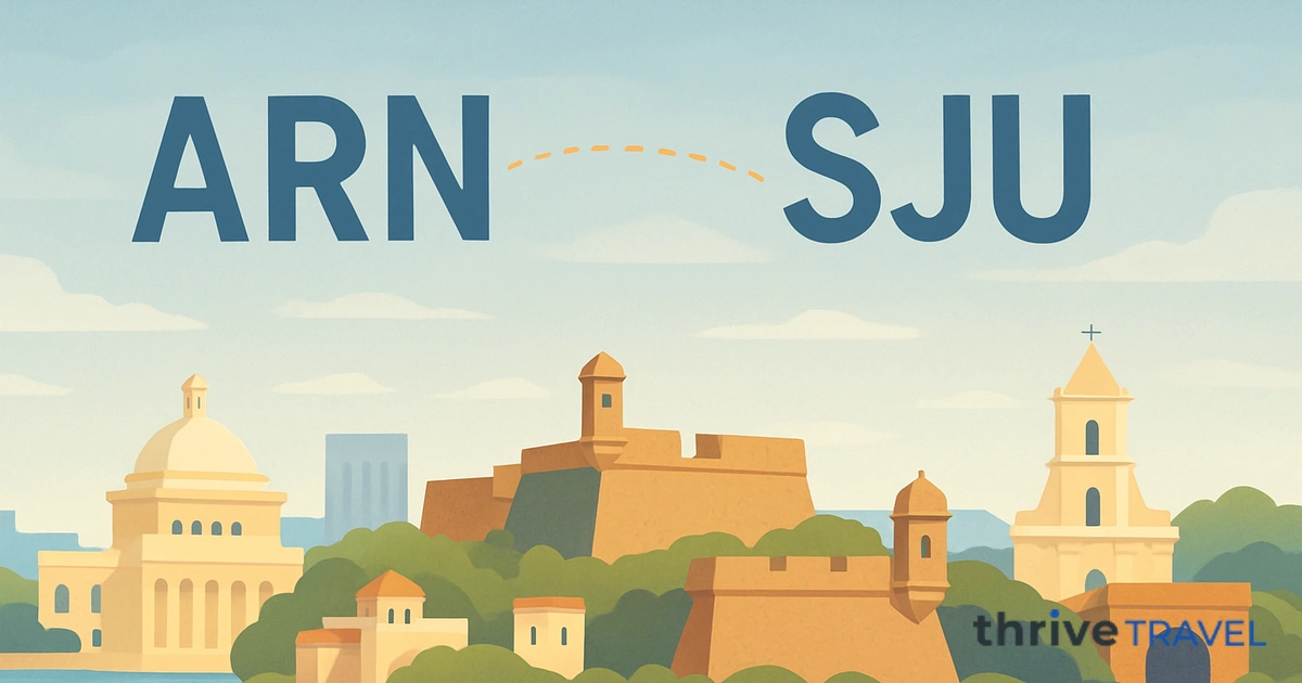 Stockholm to San Juan