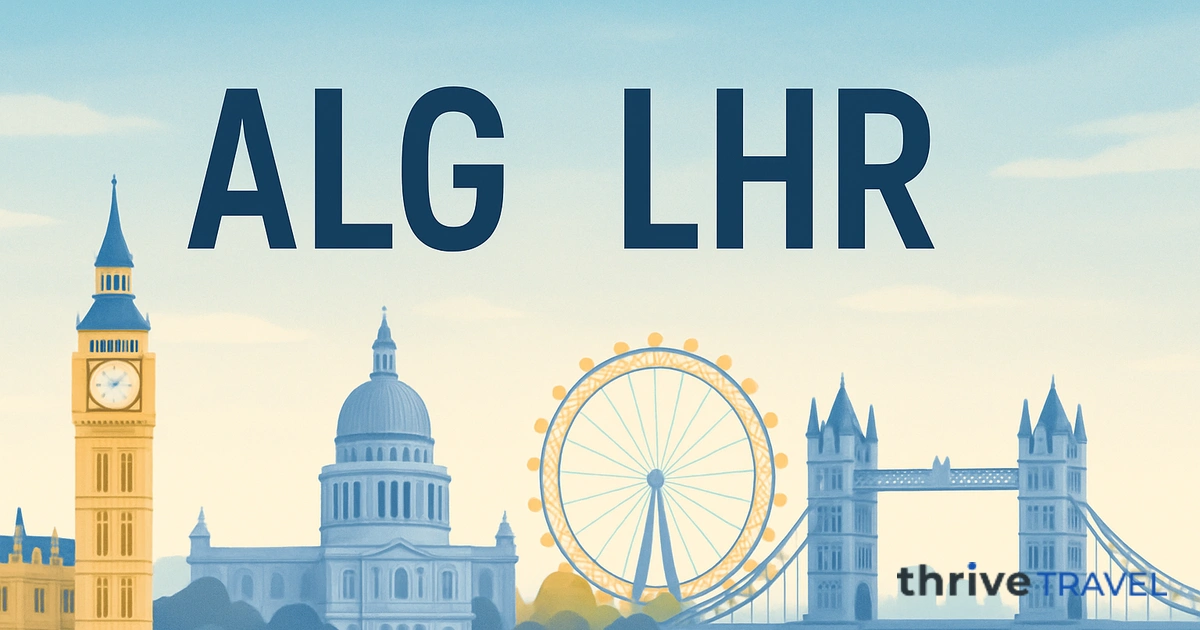 Algiers to London
