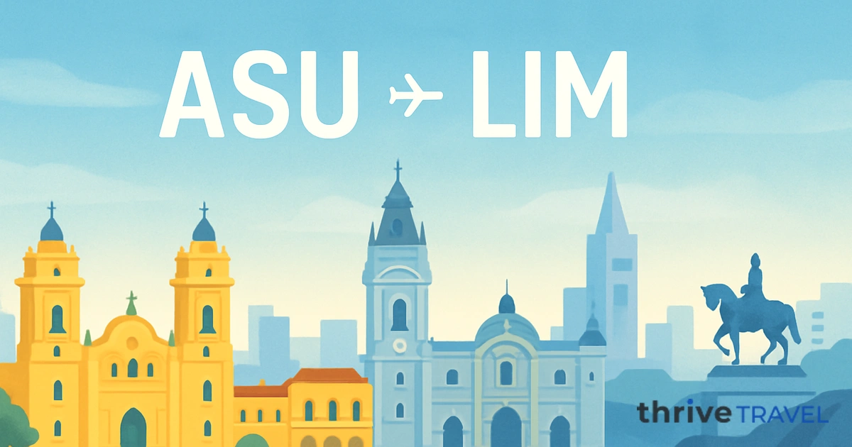 Asunción to Lima