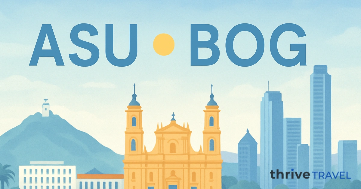 Asuncion to Bogota