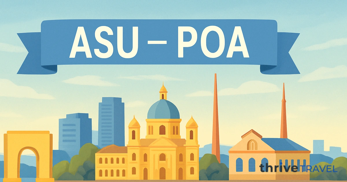 Asunción to Porto Alegre
