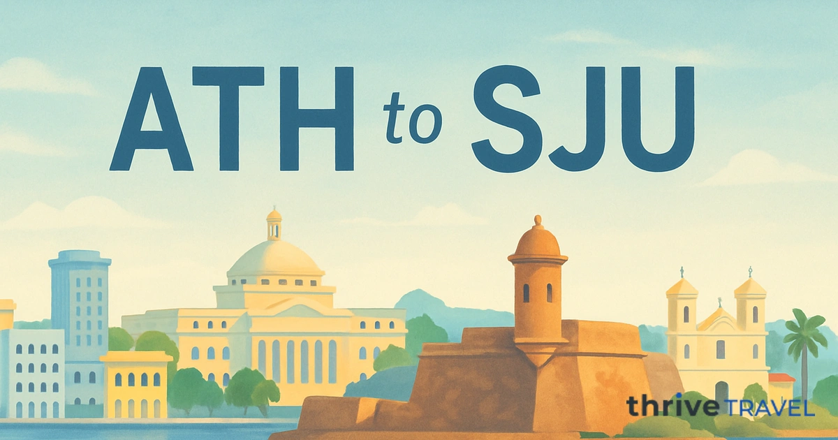 Athens to San Juan