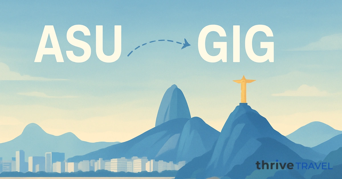 Asuncion to Rio de Janeiro
