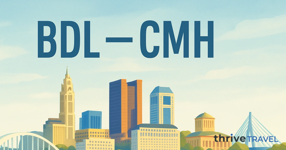 Hartford to Columbus