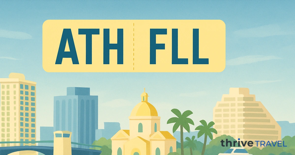 Athens to Fort Lauderdale