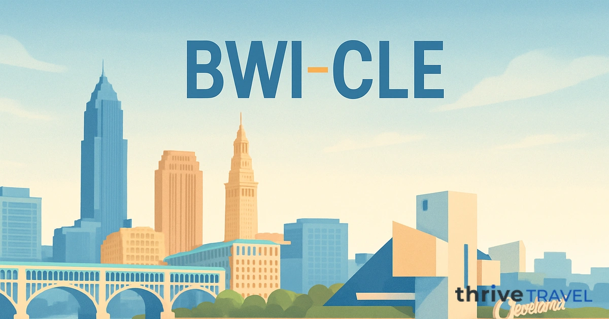 Baltimore to Cleveland